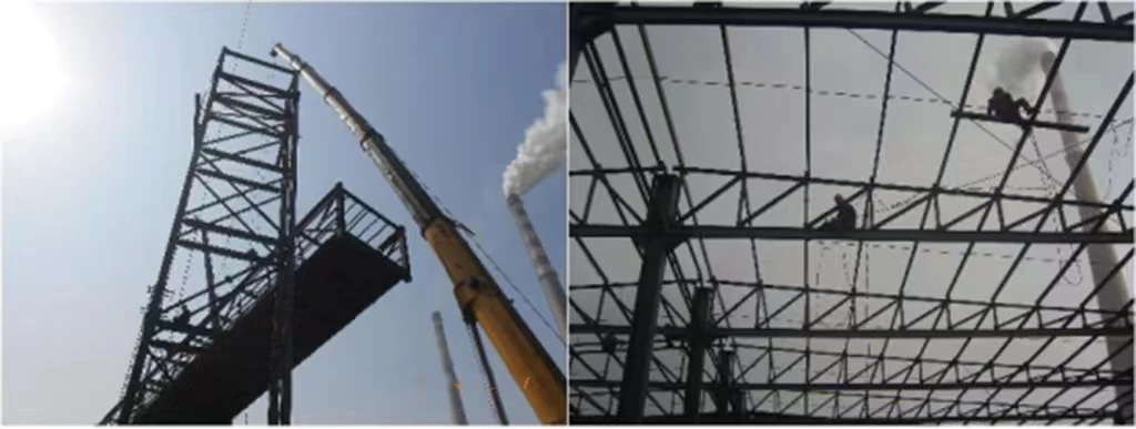 High quality steel structure workshop shed design