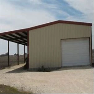 Light Steel Metal Structure Barn Warehouse Shed