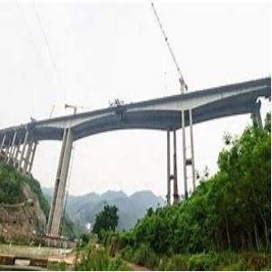 Continuous steel girder bridge